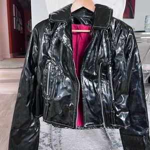 Vintage Faux Leather Jacket